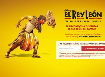 Entradas para el musical El Rey León en Madrid