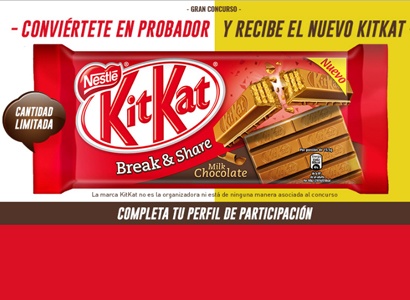 50 paquetes de KitKat