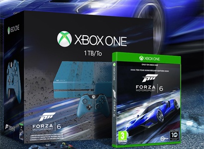 X-Box One + Forza 6 Motosport