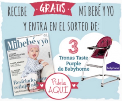 3 tronas Taste Purple de Babyhome