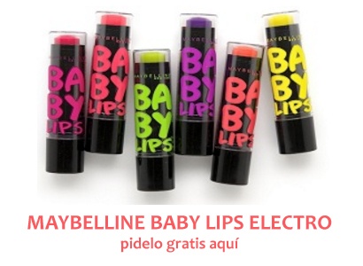 Muestras gratis de Maybelline Baby Lips Electro