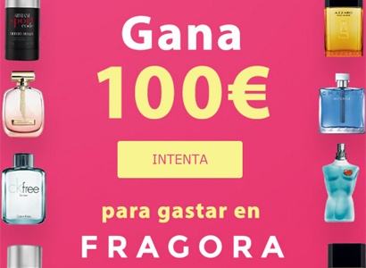 100 euros para Fragora perfumes