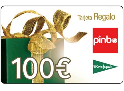 Tarjeta de 100 euros para El Corte Inglés