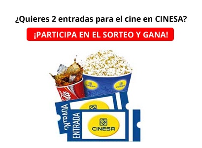 Entradas dobles para tu cine