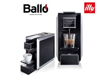 Cafetera Mitaca y cápsulas Illy