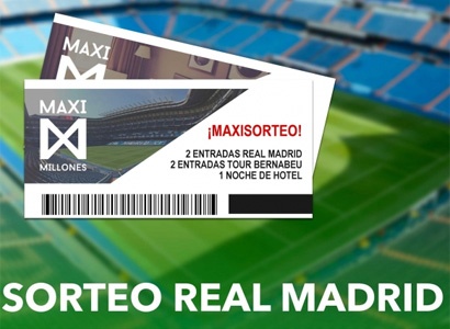 Entradas para el partido Real Madrid Málaga + tour Bernabeu + noche de hotel
