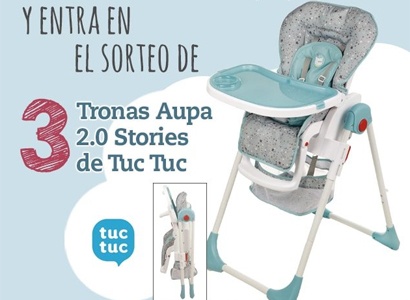 3 tronas Aupa 2.0 Stories de Tuc Tuc