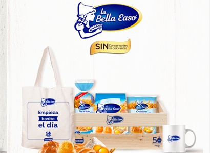 Caja con productos de La Bella Easo