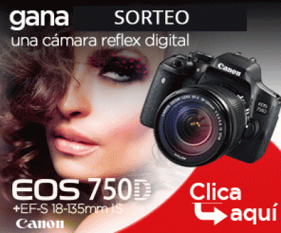 Cámara digital Canon 750D