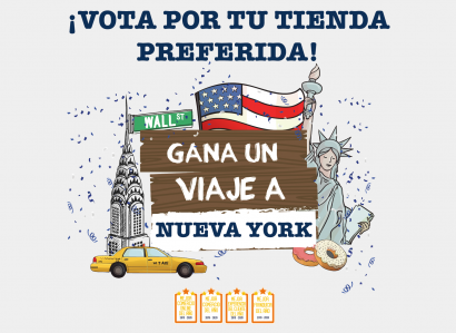 Sorteo de un viaje a Nueva York y tarjetas regalo desde 100 hasta 1.000 euros