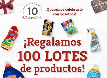 Sorteo 100 Lotes de productos