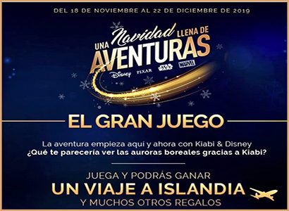 5 Lotes de productos Disney y un viaje a Islandia