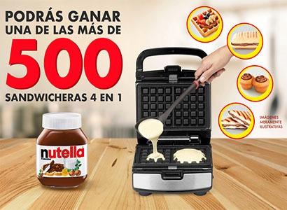 Más de 500 sandwicheras 4 en 1 de la marca Tefal