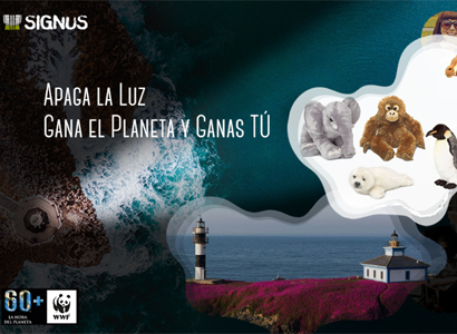1 noche para 2 personas en el Faro Isla Pancha y 12 peluches WWF