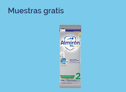 Muestra gratis de leche Almiron