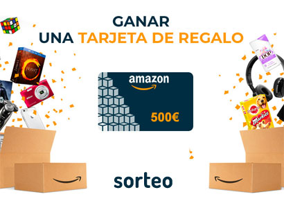Tarjeta regalo de 500 € en Amazon