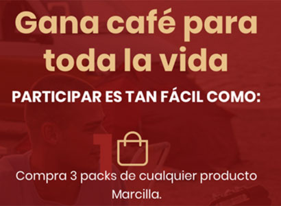 Un premio de Café Marcilla de por vida