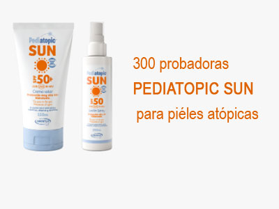 Muestras de Pediatopic Sun para niños