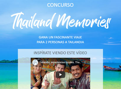 1 viaje a Tailandia para 2 personas 