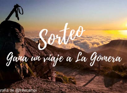 3 viajes de 7 días y 6 noches para 2 personas a la Isla de La Gomera