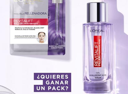 5 packs de productos Loreal