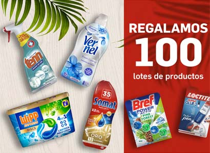 100 lotes de productos Henkel