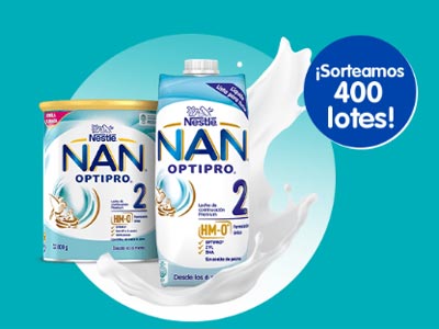 400 lotes de NAN Optipro