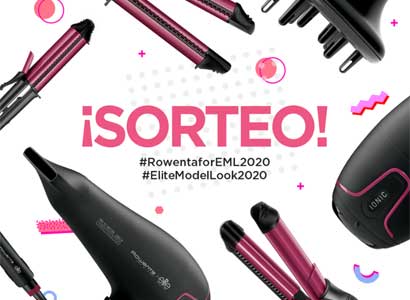 Sorteo, Concurso - 1 secador Infini Pro Elite y 1 Moldeador Fashion Stylist  de la colección Rowenta for EML