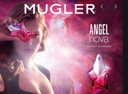 Muestras gratis de perfume Angel Nova de Mugler