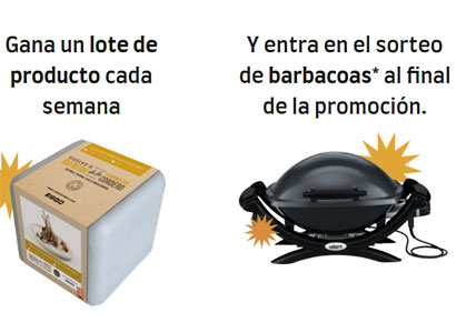 20 lotes de productos Cordero Box y 4 barbacoas eléctricas