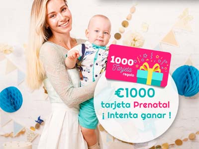 1000€ tarjeta de regalo Prenatal