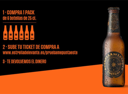 2.250 reembolsos de packs de 6 botellas 25 cl de cervezas Punta Este