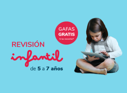 Entrega gratuita de gafas graduadas a niños entre 5 y 7 años que lo necesiten