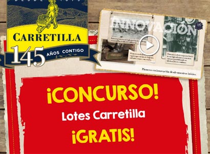 14 lotes de productos Carretilla
