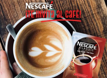 5.000 reembolsos de 1,5€ por consumición de Nescafé Classic descafeinado