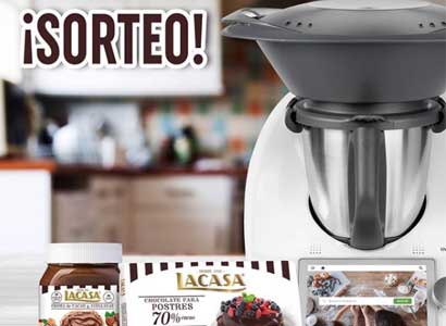 1 Thermomix TM6 y un lote de productos Chocolates Lacasa