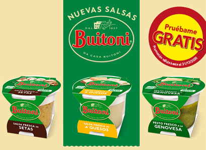 1.800 reembolsos de Salsas Buitoni