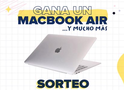 1 MacBook Air, 1 Ipad y 4 vales de 100€ en productos de maquillaje