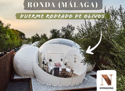1 noche para 2 personas en Nomading Camp Ronda, Málaga