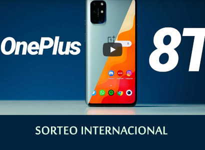 1 OnePlus 8T, 1 smartwatch Garmin Venu, 1 auriculares Sony