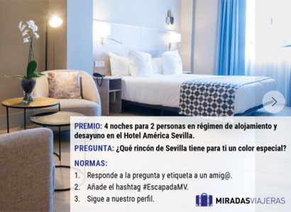 4 noches para 2 personas en el Hotel América Sevilla