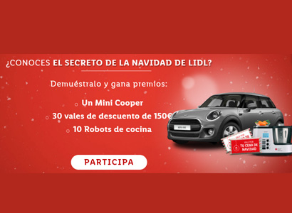 1 coche Mini One + 10 Monsieur Cuisine Connect, + vales descuento