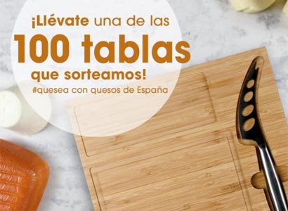 100 tablas para picar quesos, realizadas en bambú