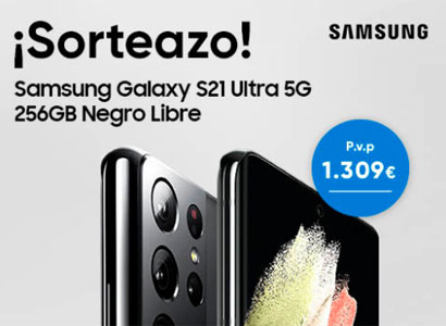 1 Samsumg Galaxy S21 Ultra 5G 256 GB Negro Libre