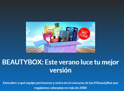8 Beauty Box, valoradas en 200€