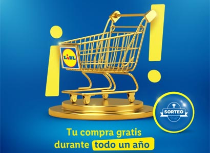 1 año de compra gratis en Lidl