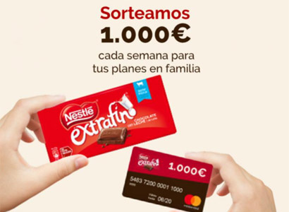 12 tarjetas Mastercard de 1.000 euros cada una