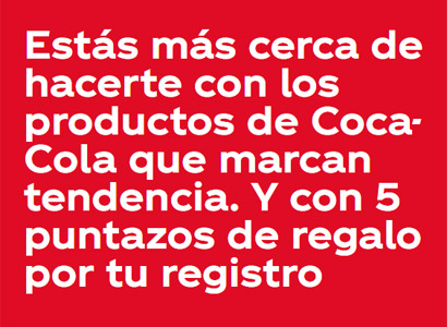 Regalitos de Coca Cola