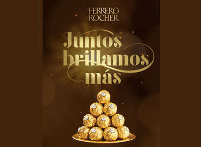 10 pirámides de Ferrero Rocher