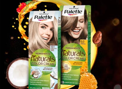 500 productos Palette Intensive o Naturals